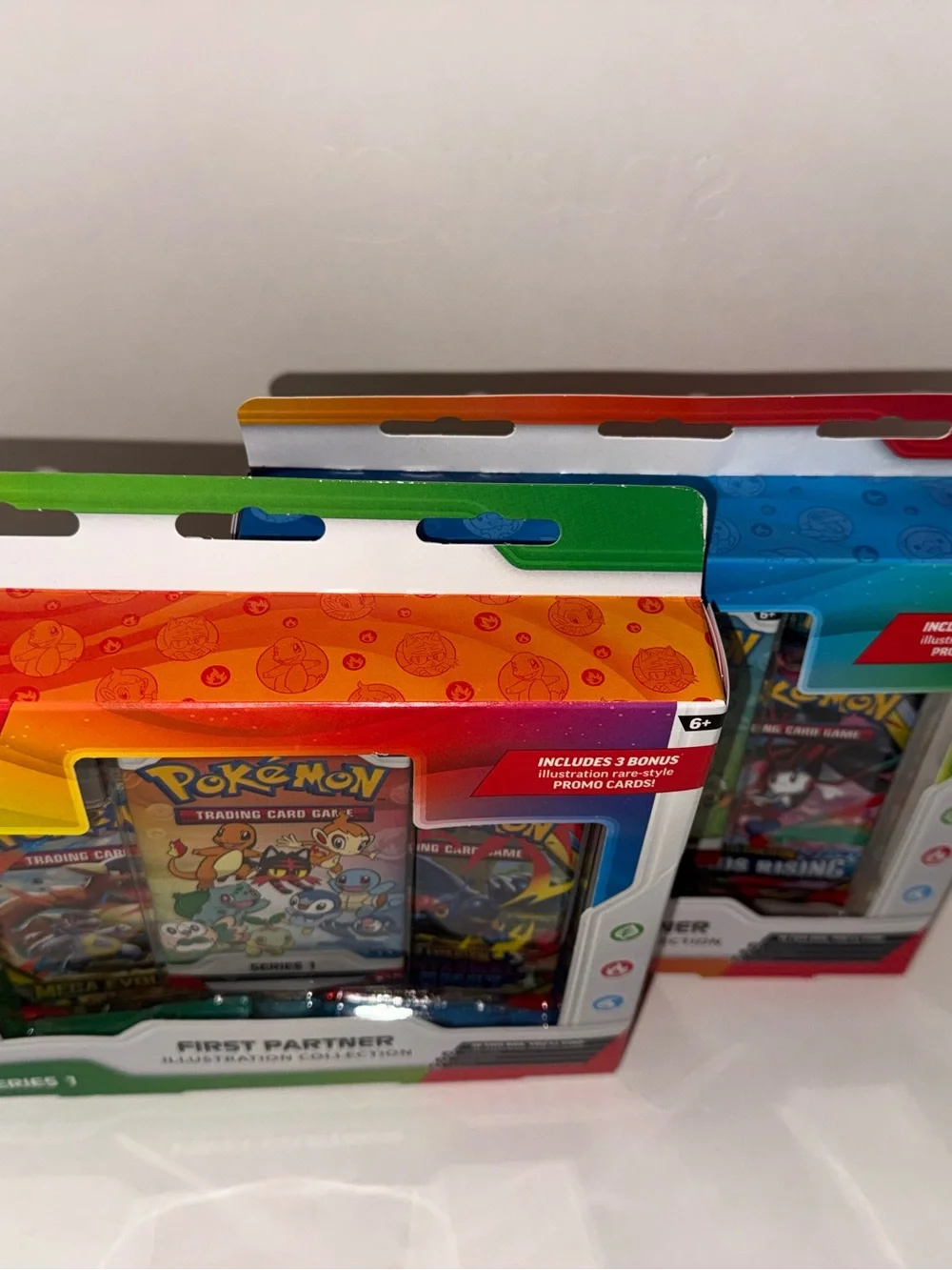 Pokemon TCG First Partner Illustration  Collection Series 1 and 2 Sealed Set